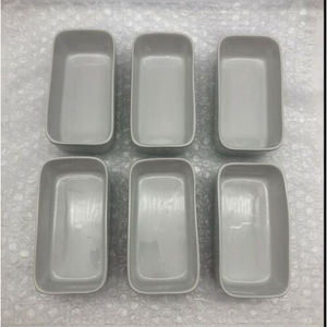 Fine White Ceramic 4”x2”x1.5” Sugar Caddy Specially Made for Bellagio